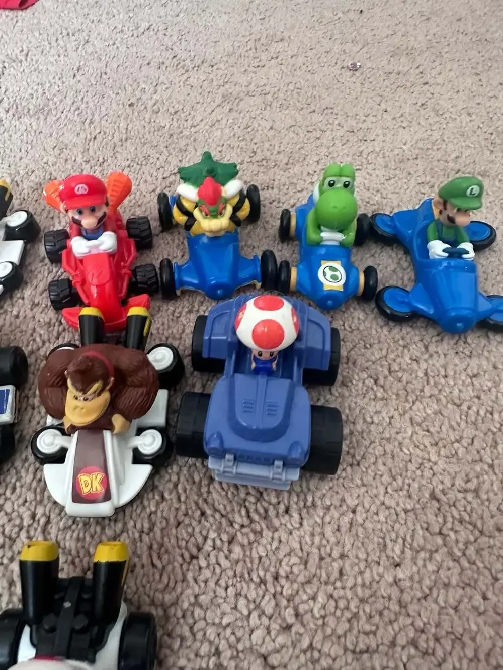 2022 McDonald's Mario Kart Happy Meal Toy Collection Lot